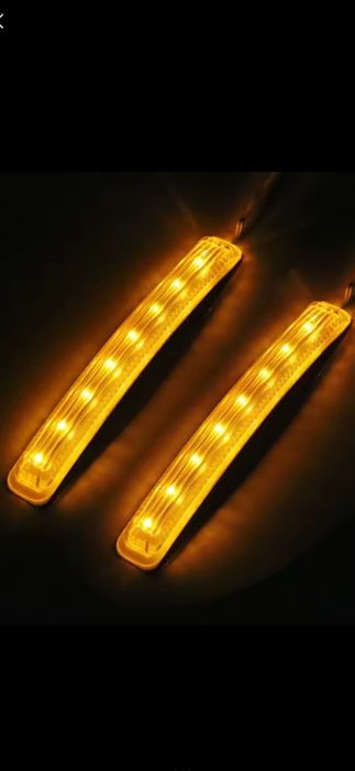 Lampka LED miękie pomarańczowa