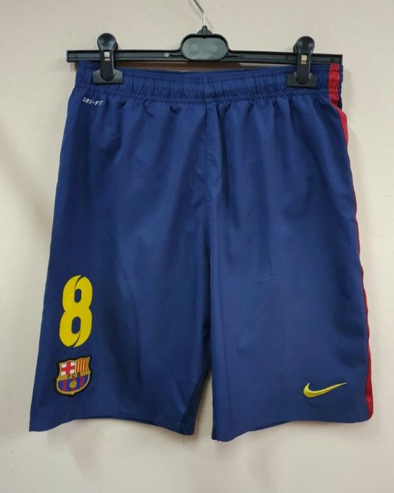 Nike Dri-Fit Barca spodenki sportowe klubowe FC Barcelona młodzieżowe