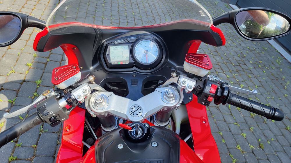 Ducati ST3 Touring lift bezwypadkowy kufry