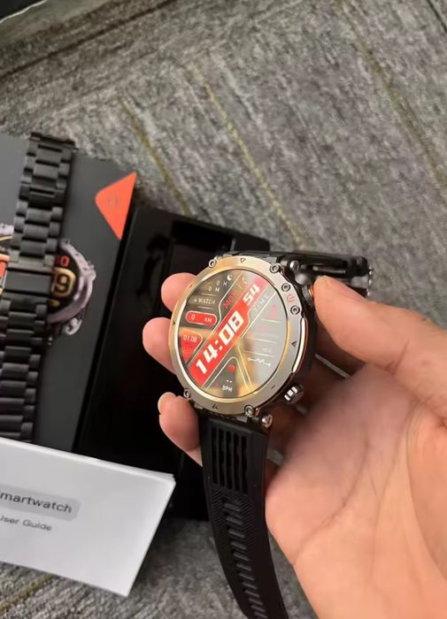 Смарт часы 600mAh.GPS.Compas.ip68