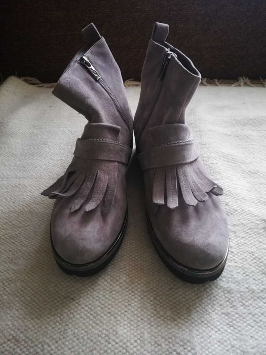 Женские ботинки замшевые Antonio Biaggi