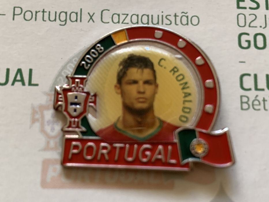 15 Pins - Selecção Portuguesa - Futebol - Ronaldo