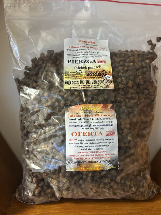Pierzga pszczela 500g DOSTAWA