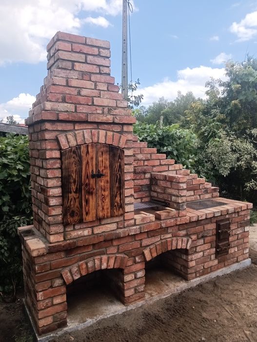 Grill wędzarnia piec chlebowy