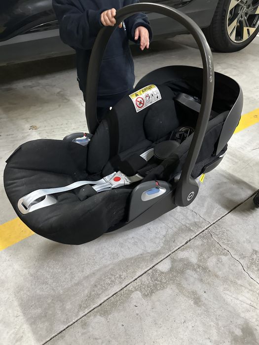 Vendo babycoque cloud Z tecido premium