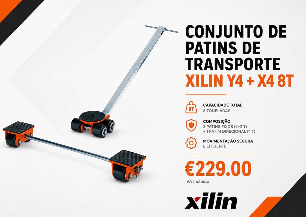 Conjunto de Patins de Transporte XILIN Y4 + X4 LL29