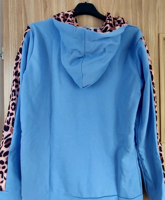 Dres damski nowy M/L niebieski i czarny