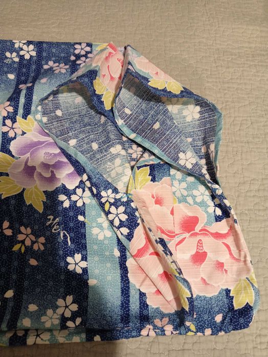 Юката(кімоно) та пояс-обі.Розмiр М. Японiя.