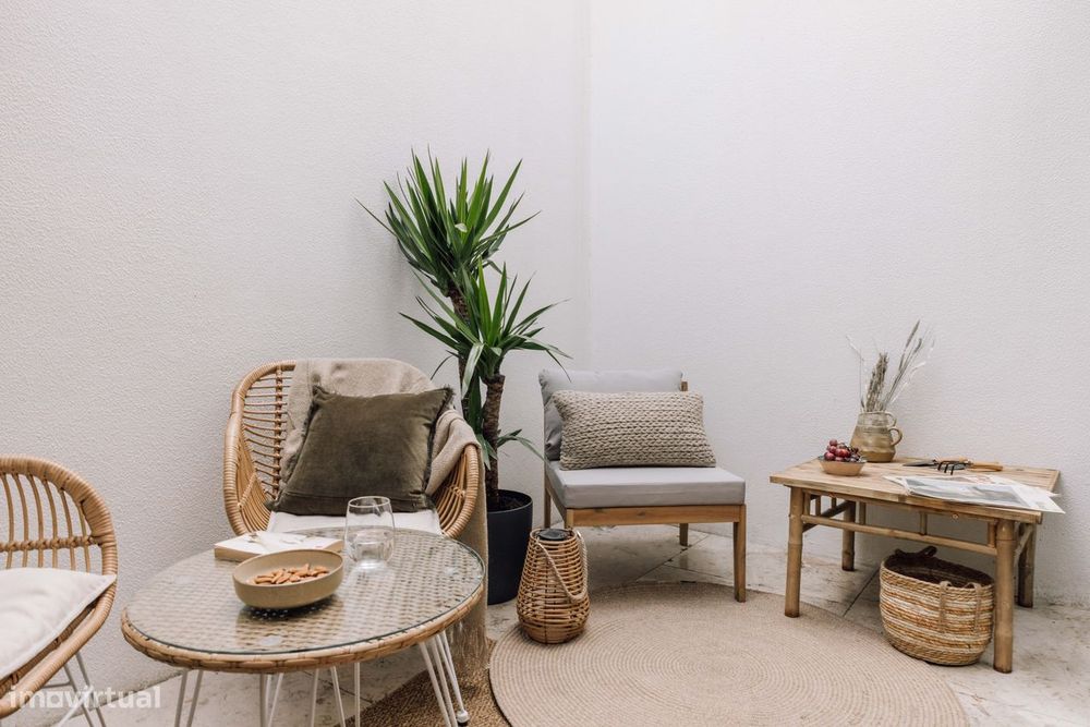 Apartamento T2 com terraço em Lapa