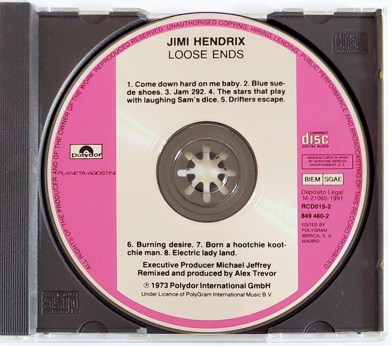 CD Jimi HENDRIX - Loose Ends