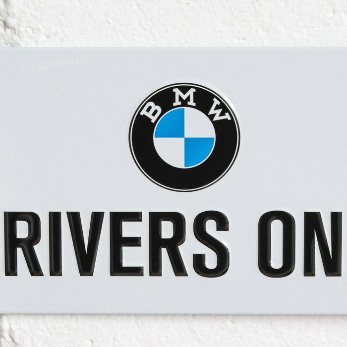Placa design poster BMW drivers oficina garagem quadro moldura424443595803873283