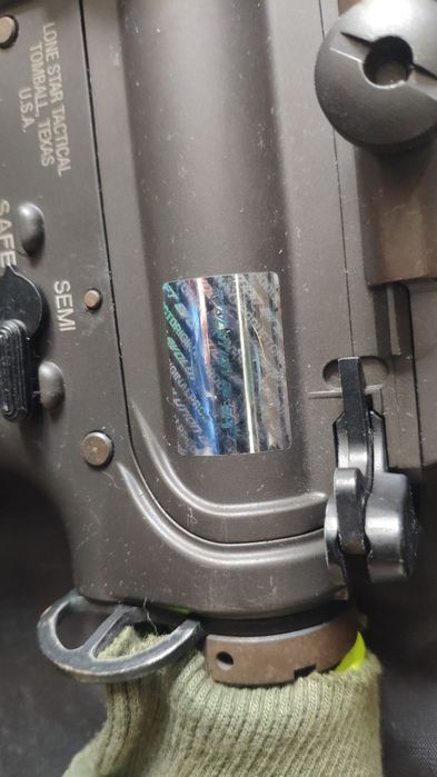 M4 Airsoft Lone Star SBR com material