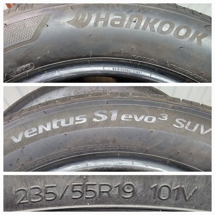 Hankook Ventus S1 evo3 suv 235/55r19 101V