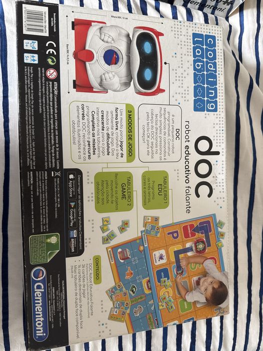 Jogo Robot Exucativo Falante da Clementoni