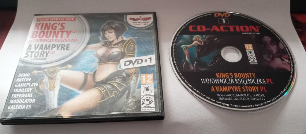 CD-Action 07/2011 #193 – King’s Bounty WK PL, A Vampyre Story PL
