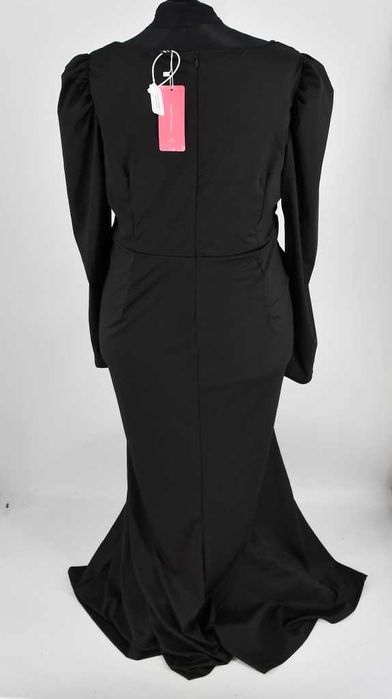 Elastyczna sukienka wizytowa Shein – r. 4XL | perełki