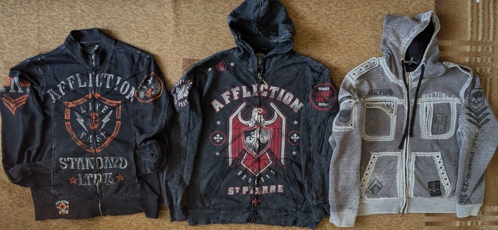 Толстовки с капюшоном affliction