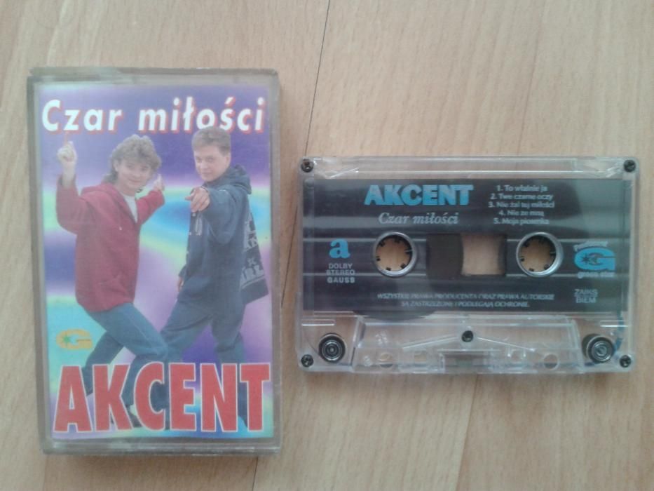 AKCENT Czar miłości RARYTAS kaseta magnetofonowa
