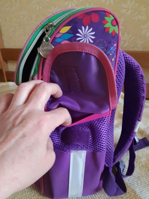 Рюкзак школьный ортопедический Rainbow flower