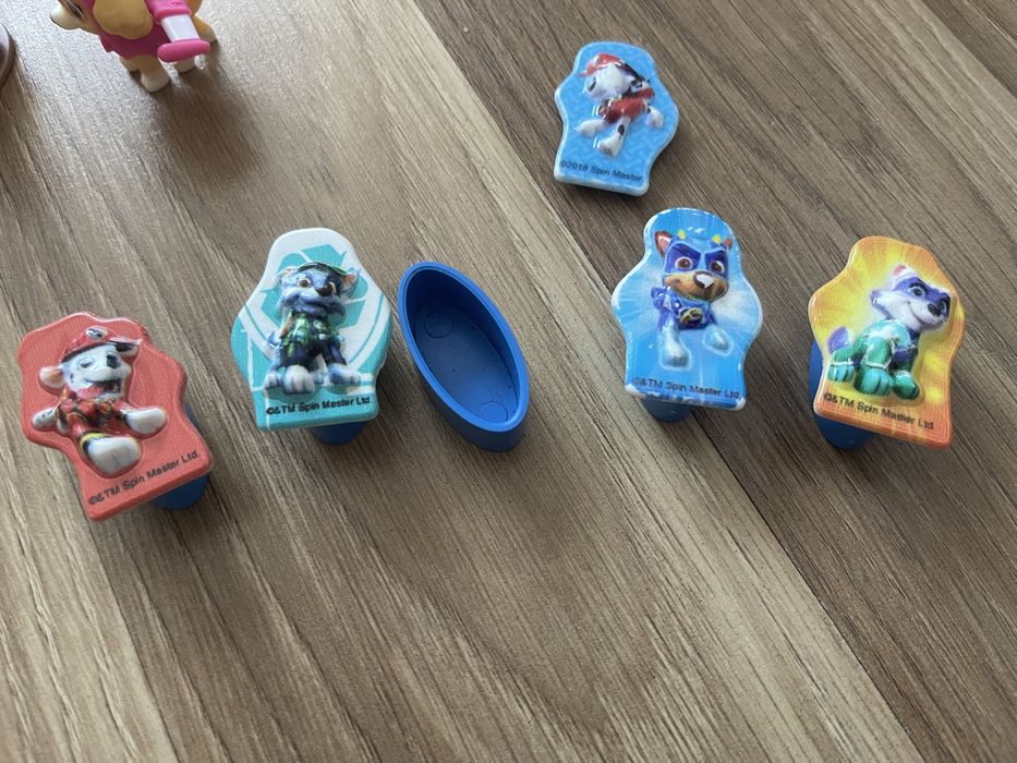 Figurki, pudełeczka, schowki Psi Patrol
