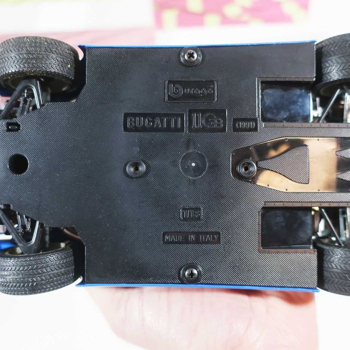 Bugatti 11 EB 1991 Bburago 1/18 Made in Italy