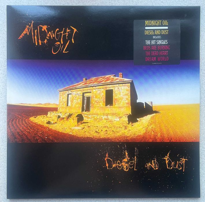 Midnight Oil Diesel and Dust winyl Ger !987 NM