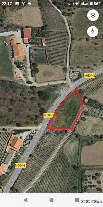 Terreno 1.800m2 para construção.