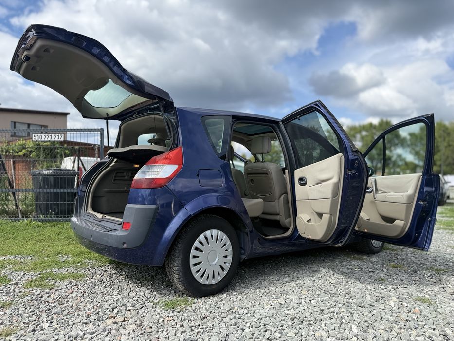 CAR4YOU Renault Megane Scenic 1.6 Benzyna 2006 Opłacony Klima 161565km