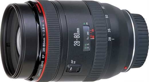Lente L profissional Canon EF28-80mm f/2.8-4L USM