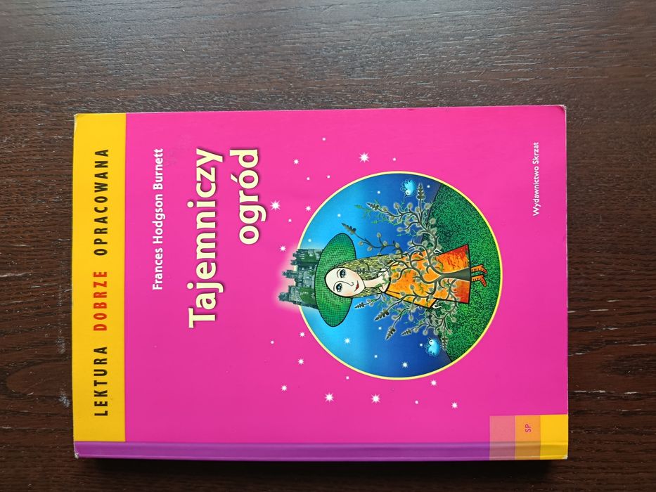 Książka ,,Tajemniczy ogród" z opracowaniem