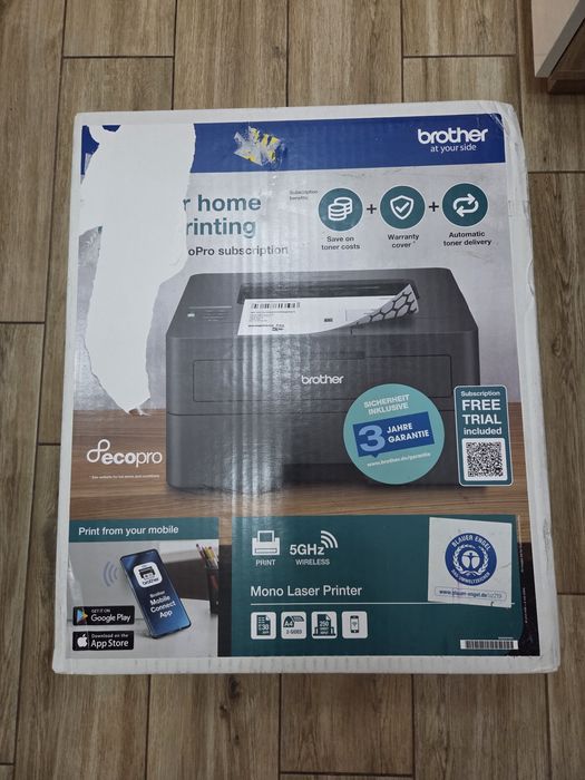 Drukarka laserowa Brother HL-L2400DWE Wi-Fi Duplex