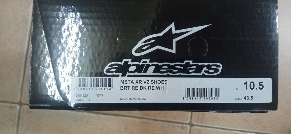 Sapatilhas Alpinestars Meta XR V2