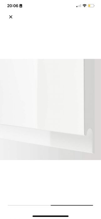 Móvel 200x60 branco brilho