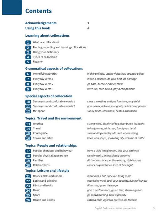 English Collocations in Use Intermediate 2nd Edition - Книга для вивчення англійської