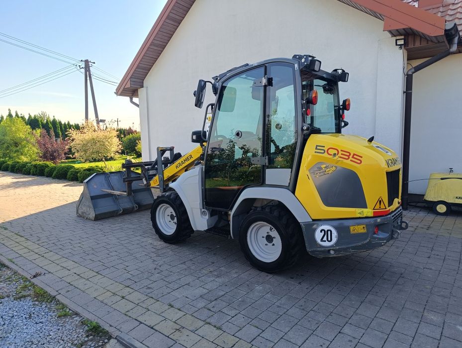 Kramer 5035 brutto 2021 rok 2400 mtg super stan ładowarka mini ładowarka jak schaffer weideman JCB miniładowarka Avant bobcat Manitou Merlo