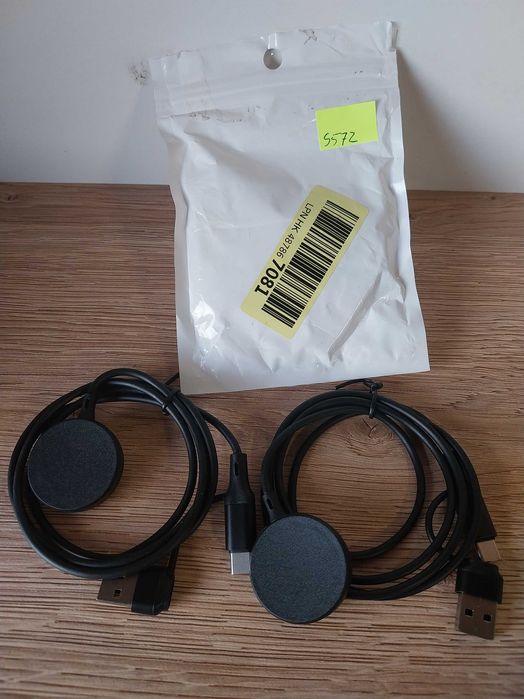 Ładowarka bezprzewodowa do Samsung Watch Active 1/2 Watch 3 4 5 5pro 6 2 Sztuki S572