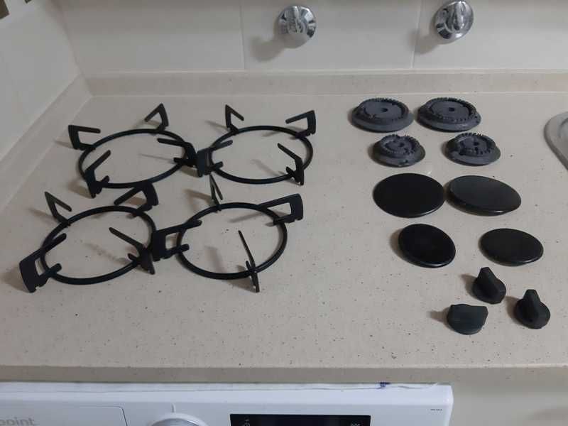 Vidro para placa de encastre Vitrocerâmica a Gás marca CANDY 50 x 50 c