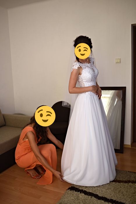 Suknia ślubna rozm. 36/S