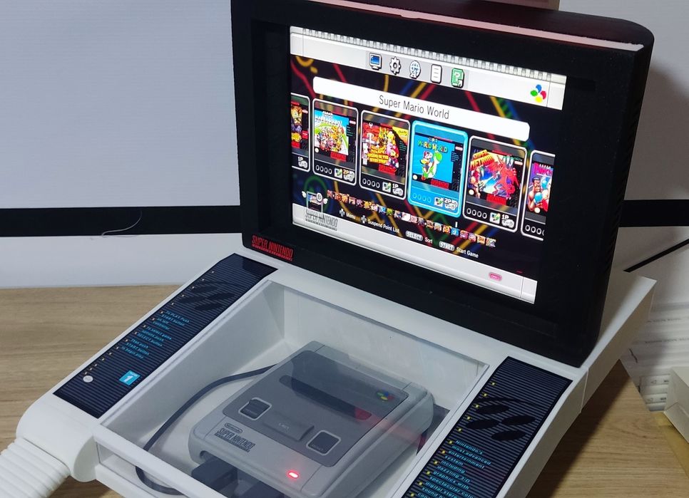 Quiosque Snes Mini Custom e modelo NES