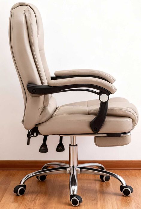 Шкіряне крісло керівника / кресло кожаное - компютерне, офісне, нове