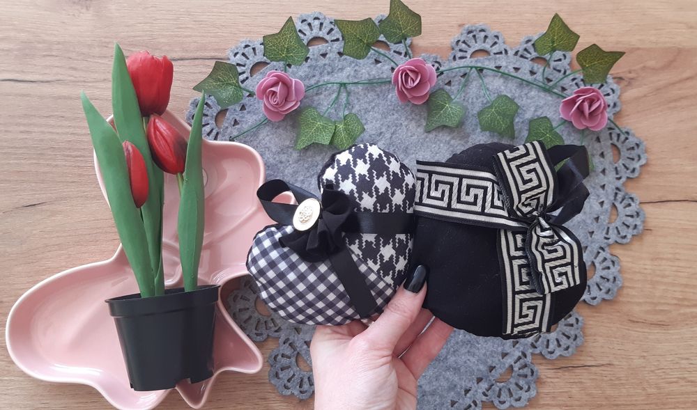 PREZENT na DZIEŃ MATKI, dla niej, na urodziny Zestaw serc GLAMOUR dla Mamy Pepitka