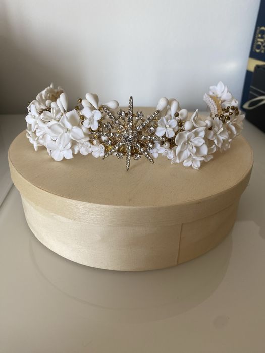 Tiara / bandolete noiva