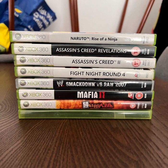 Xbox 360 120gb + 7 jogos