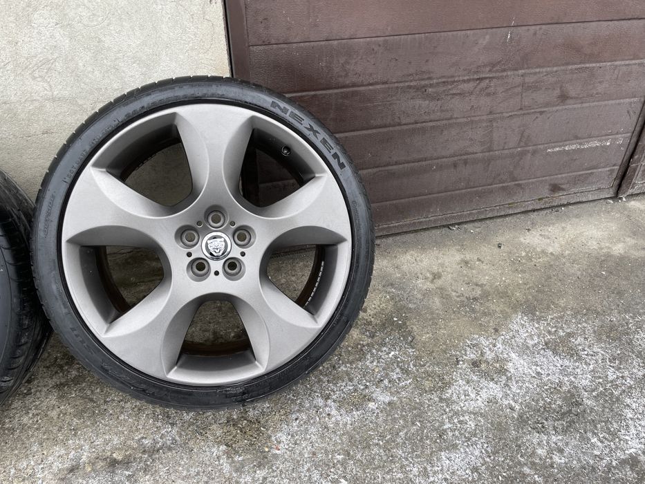 (194)Koła, Felgi 5x108 20” Jaguar XF, Grafit, Ładne opony