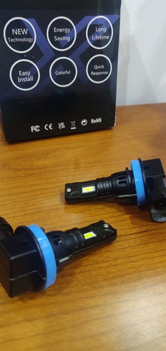 H11 cj 2 lâmpadas led  300w 30000LM