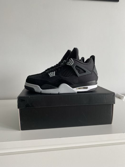 Nike Air Jordan 4 Black Canvas 44 nowe Yeezy New balance 9060