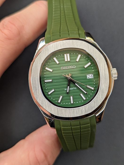 Seiko Nautilus frog mod