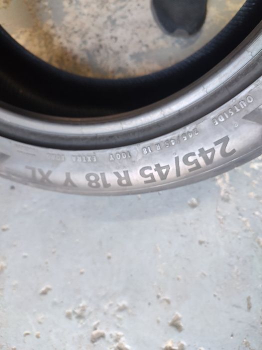 18 245/45 Continental PremiumContact6 резина літо пара