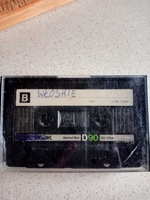 Kaseta magnetofonowa TDK-90 przeboje włoskie