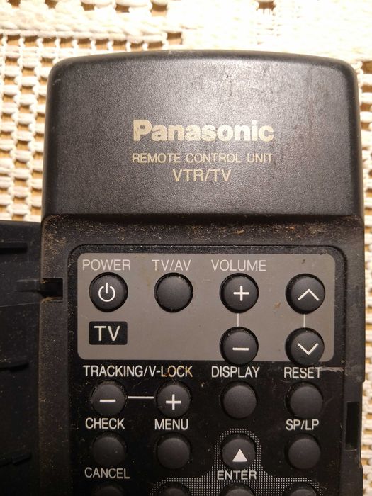 Pilot panasonic do vhs i tv